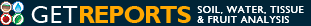 GetReports: Soil, Water, Tissue, & Fruit Analysis